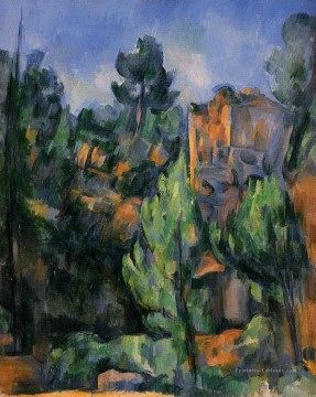 Bibemus Quarry Paul Cézanne Peinture à l'huile